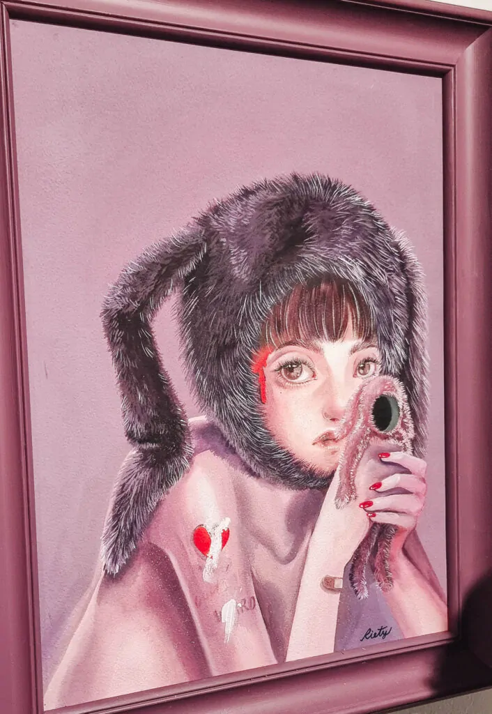 Riety ภาพวาด หนึ่งในงานของ Riety ที่มีความหมายเบื้องหลัง